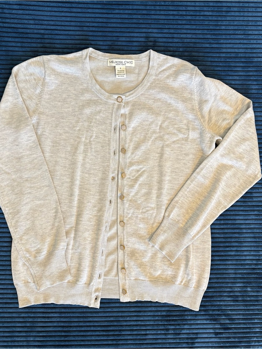 melrose chic new york cardigan